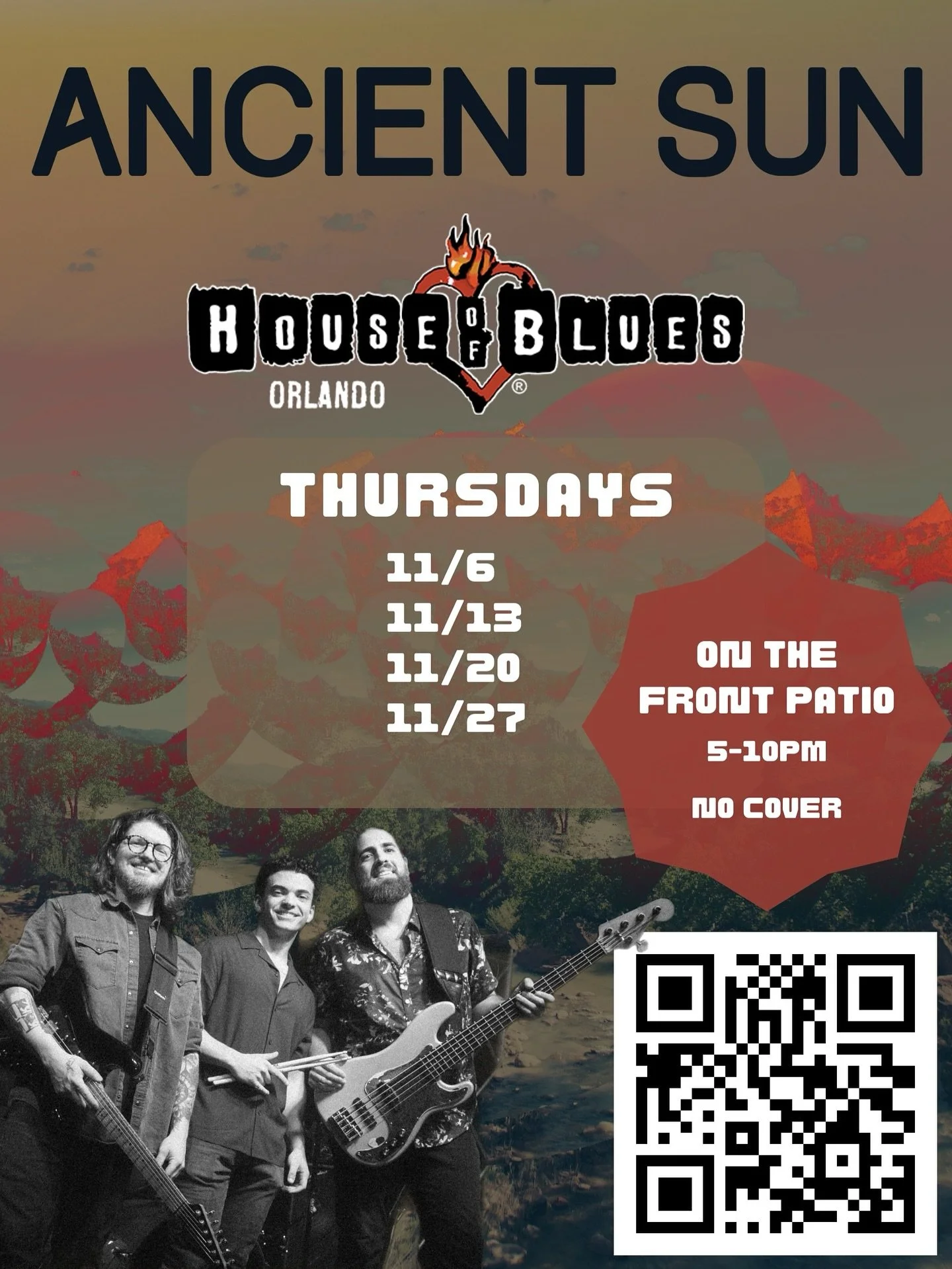 What&rsquo;s a Thursday night without some free live music and a cool breeze? 😏 

🗓️ November Dates: 
- 11/13 
- 11/20 
- 11/27 *Thanksgiving 🍁 

Keep updated on our Patreon (link in bio) for exciting behind the scenes, a peak at our new songs, me