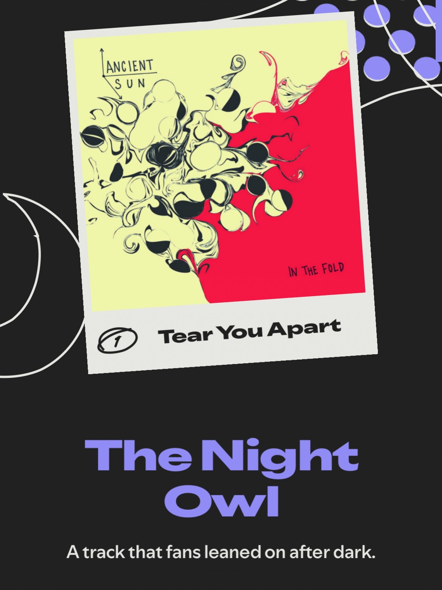 Everyone&rsquo;s go-to &ldquo;after dark&rdquo; song 😏

You can stream &ldquo;Tear You Apart&rdquo; on any platform! And if you bring the right energy, you can even hear and feel it live 👀 

Keep up on our socials for upcoming shows, we&rsquo;ll se