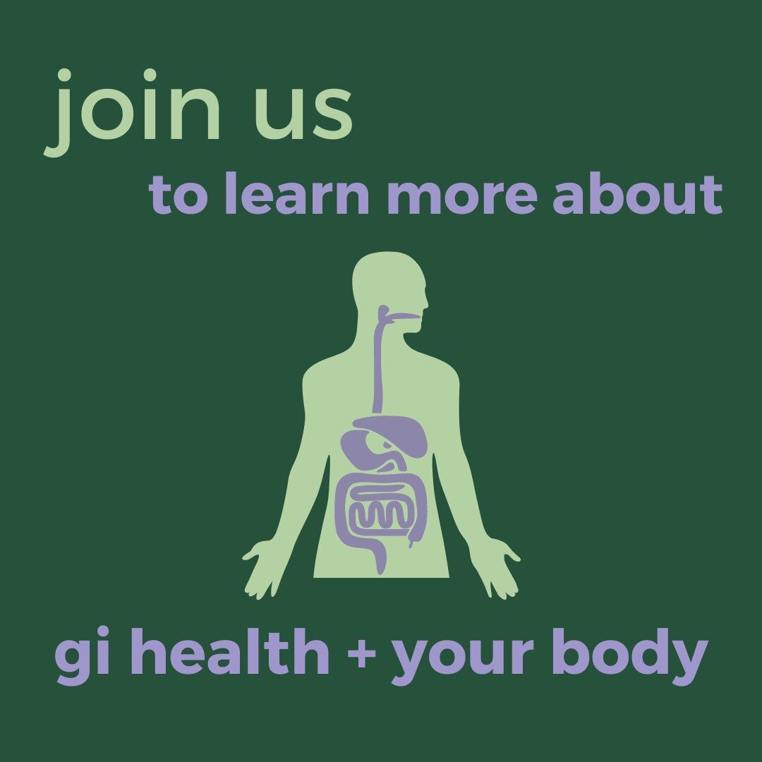 It's not too late to sign up for tonight's weekly group meeting and learning opportunity, addressing gastrointestinal health. Bloom members, check your email for the link to sign up, but this meeting has been changed to be VIRTUALLY only, at 7pm. 

I