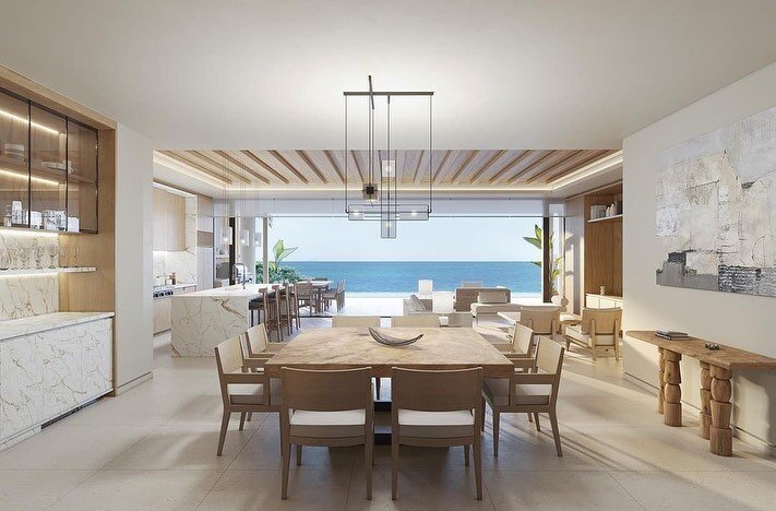 Beautiful and serene, Cabo is a haven for those who seek to unwind and relax. This project we&rsquo;re working on is all natural tones with a minimalist design. It features a large living room with an open kitchen, beautiful views of the ocean, and a