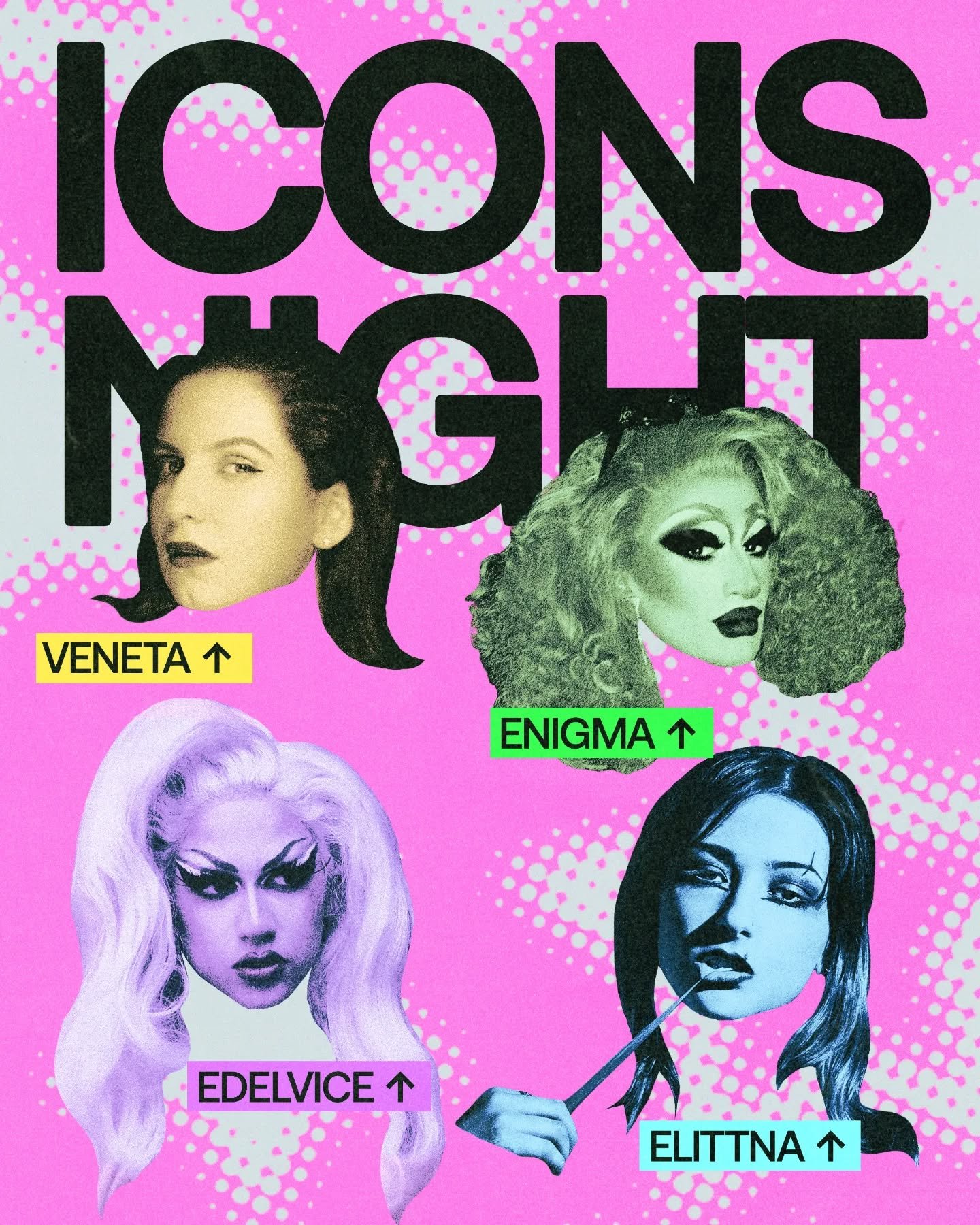 OFF WITH HER HEAD! Иконите са готови, а вие ? 

Icons Night | 30  May,  Friday | 22:00 @ София център, ул. "Будапеща" 6

Live act: Veneta Music 
Drag show: Edelvice &amp; Enigma 
DJ set: Alex A. &amp; Elittna 

🎭 Дрес код: Diva Doppelg&aum
