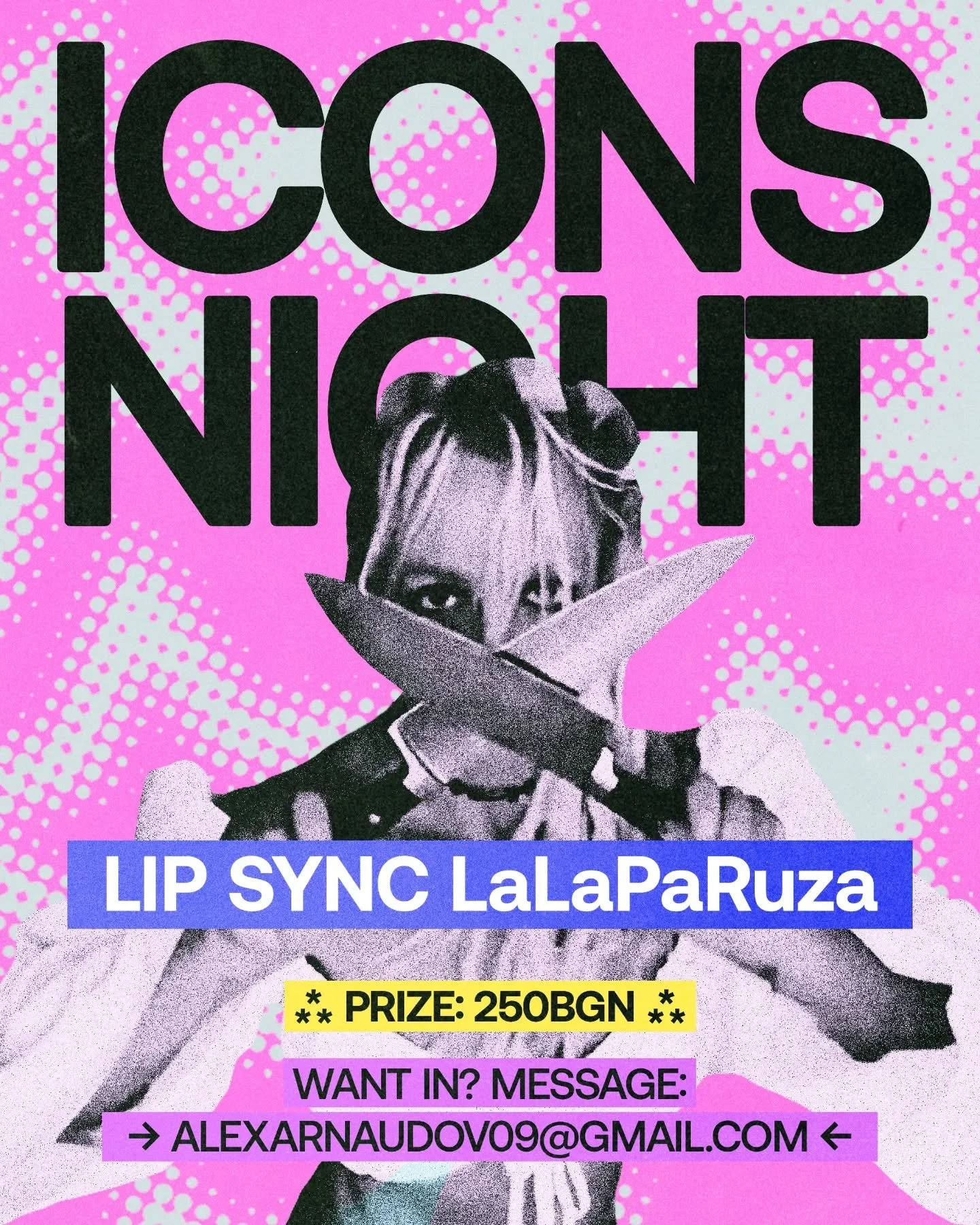 ⬇️MORE INFO BELOW ⬇️

🫦Отворена покана: Независимо дали сте драг артист, танцьор или просто искате да се пробвате &ndash; това състезание е за вас.

💗Записване: Липсинк състезанието има ограничен брой от 8 места. След запълването им записването ще 