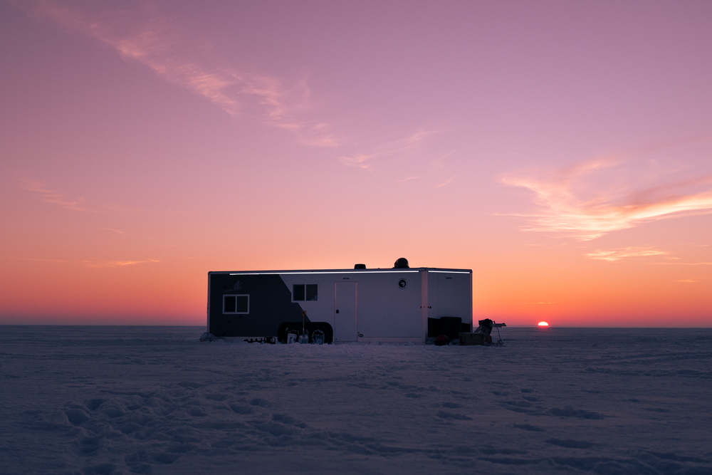 Mille Lacs Lake Fish House Rentals