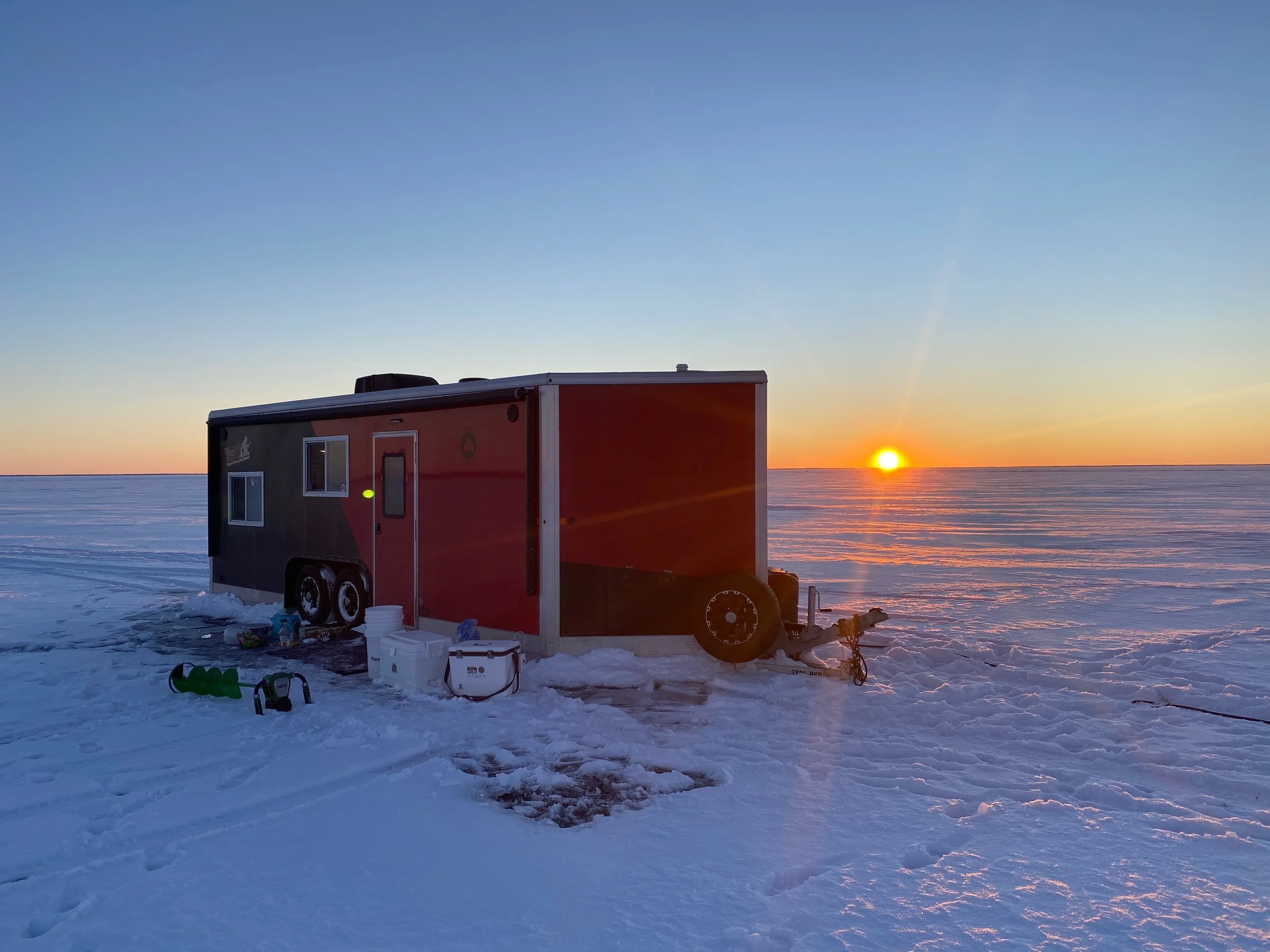 Mille Lacs Lake Fish House Rentals