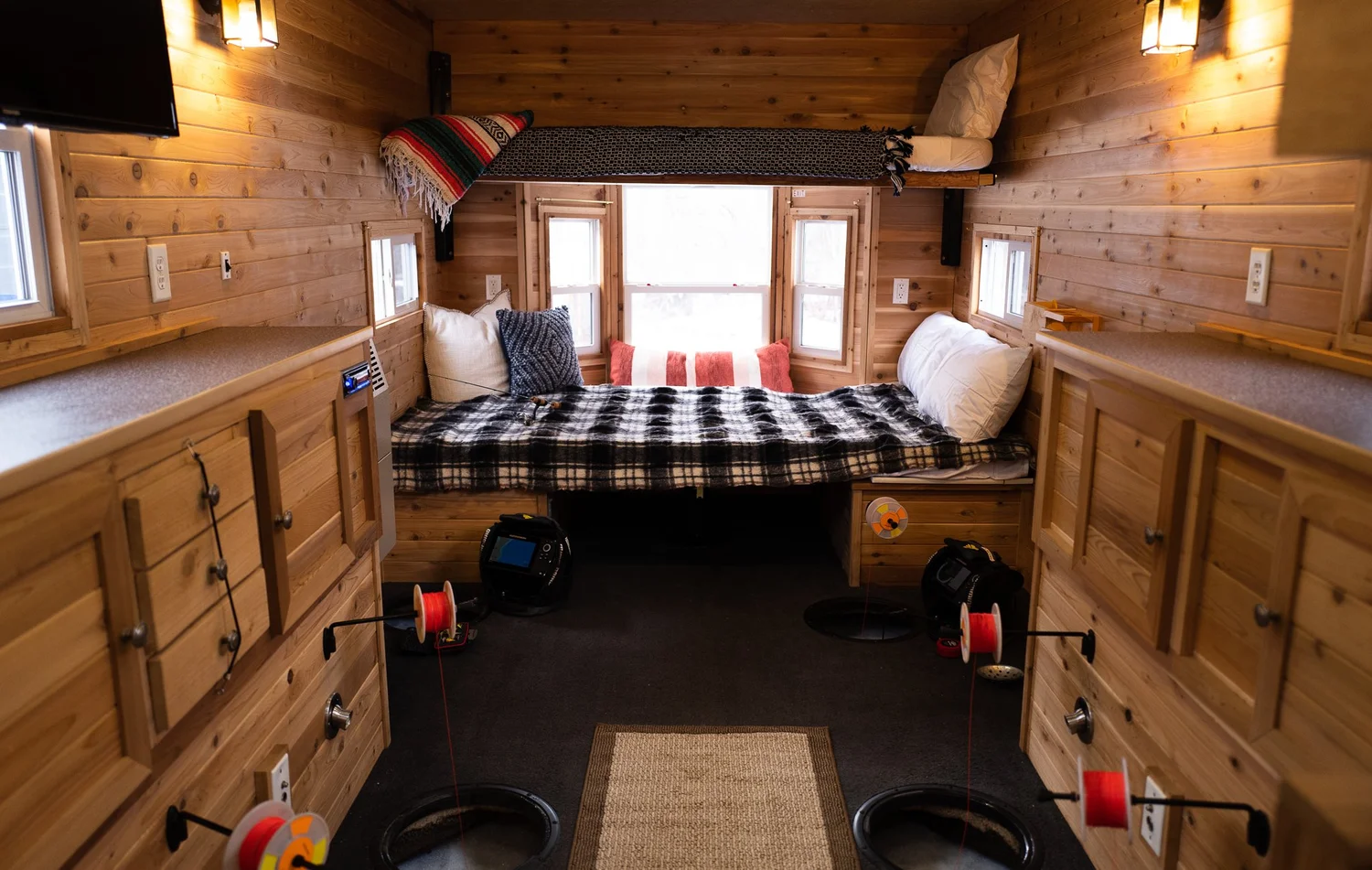 Mille Lacs Lake Fish House Rentals