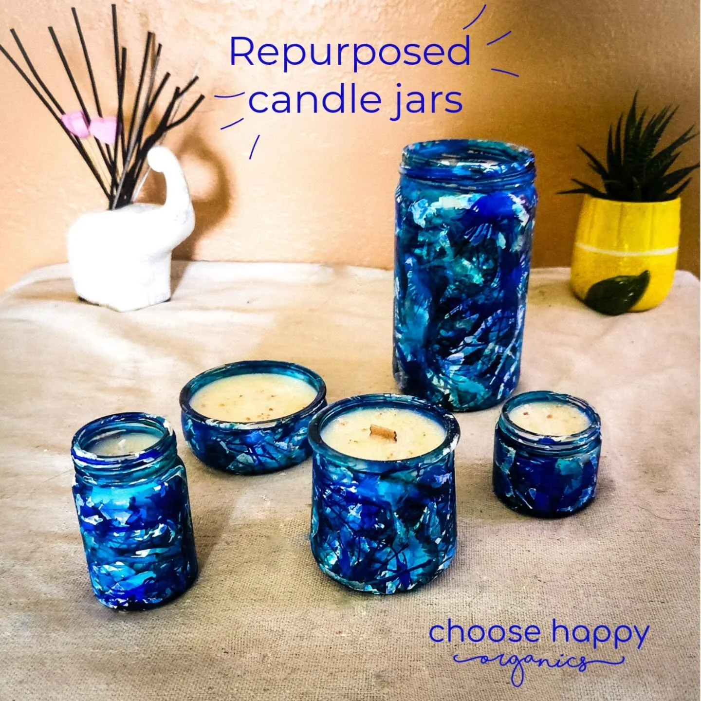 Coming this week! 🔥🔥🔥
All-natural soy candles in hand-crafted upcycled painted jars. 

Our candles are made with:
&bull;  Up-cycled hand-painted jars 
&bull;  100% all-natural soy wax
&bull;  Phthalate free clean burning fragrances

An all-natural