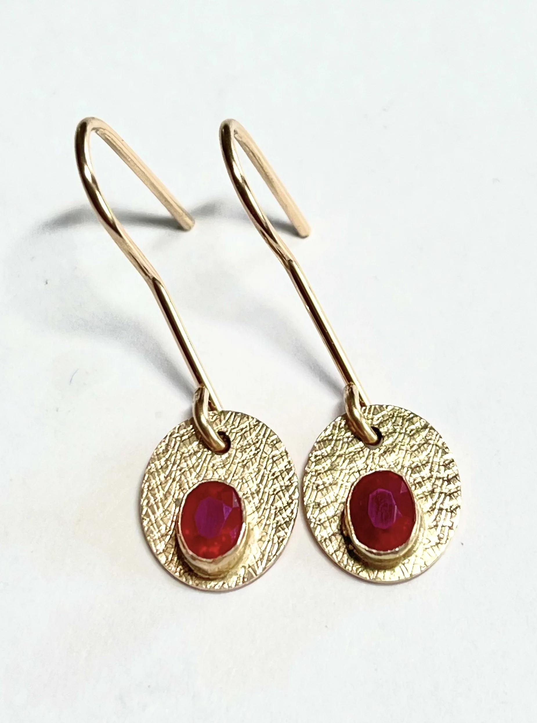 Ruby Earrings