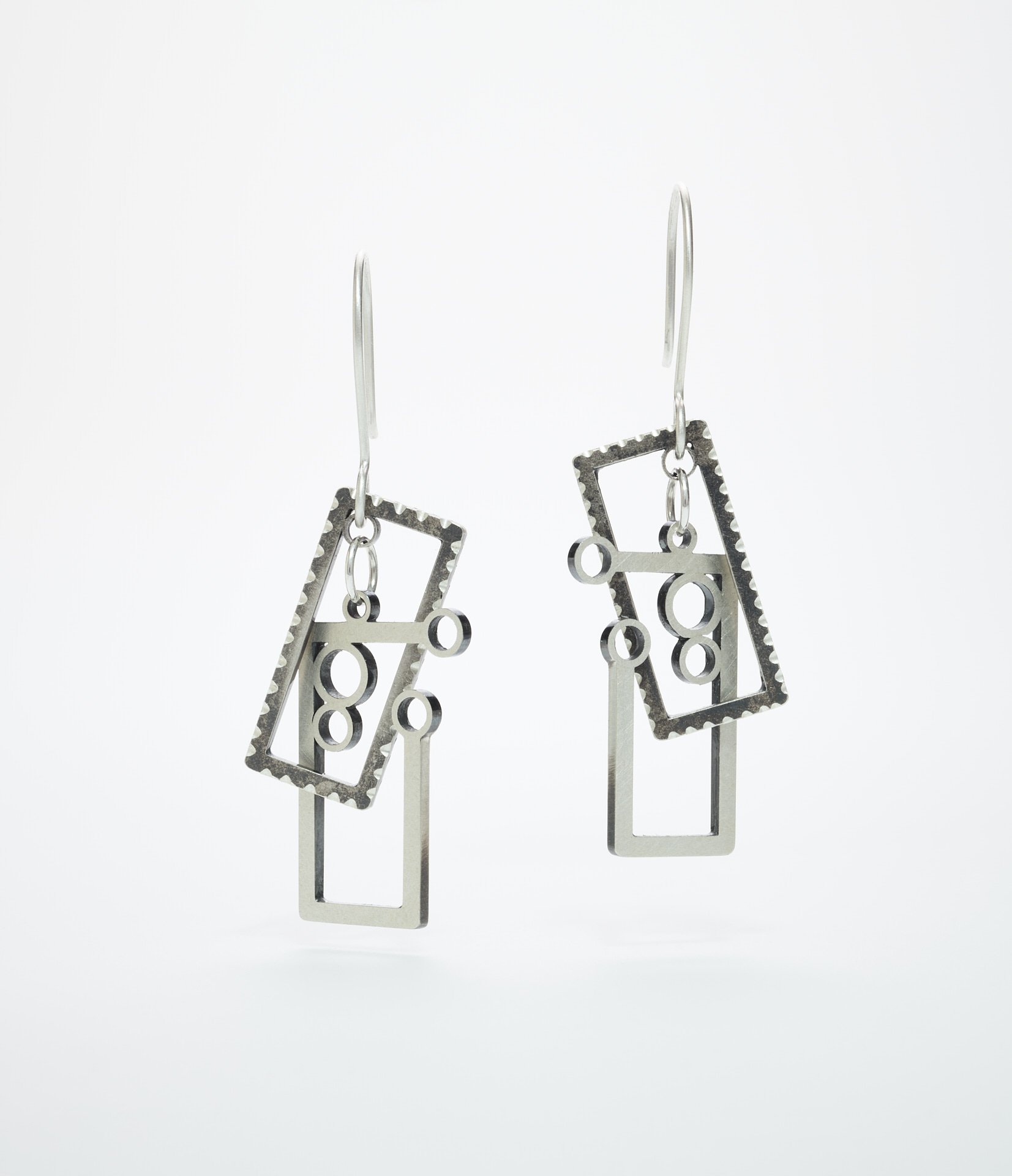 Double Frame Earrings