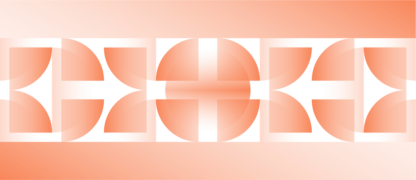 A blank orange background with no visible objects or text.