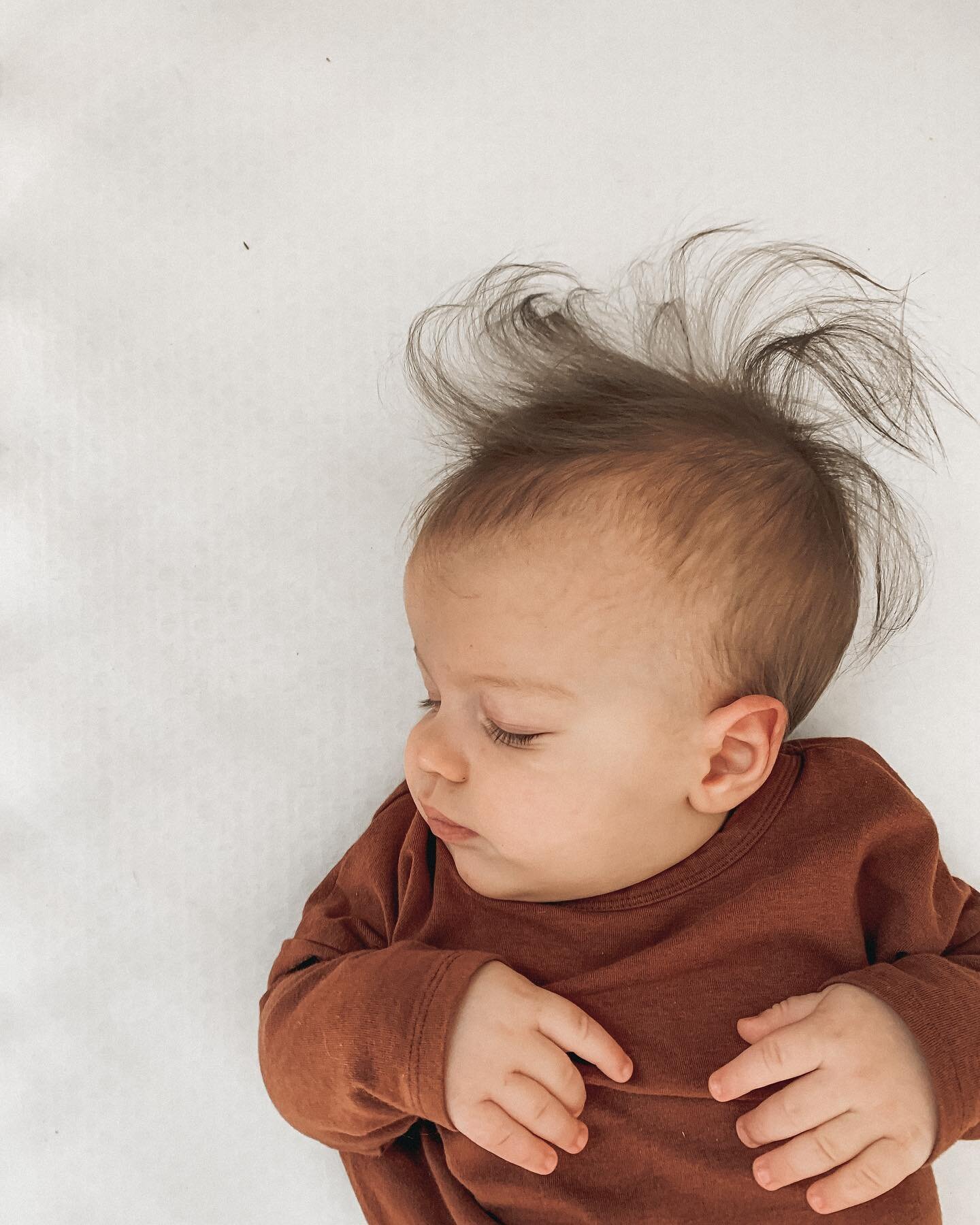 That bed head gets me every time