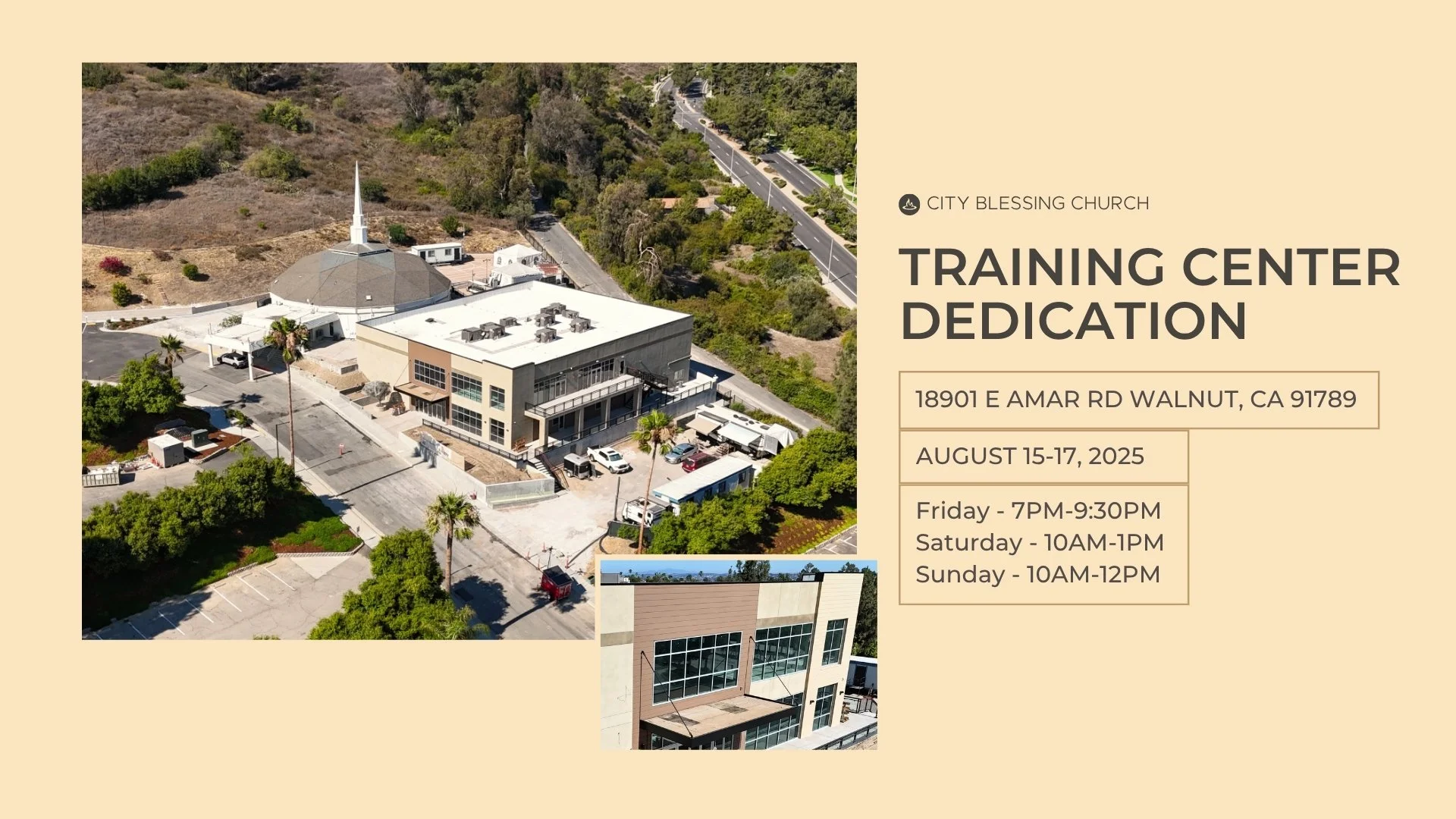 Training Center Dedication