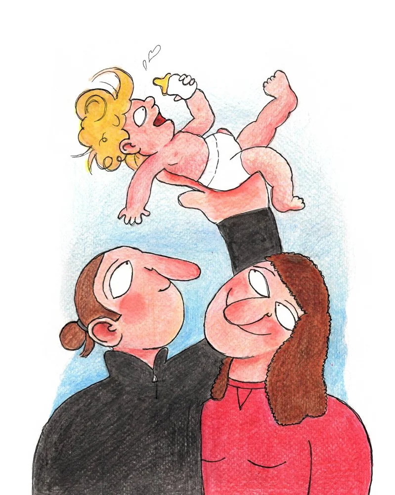 parents illustration by james benn