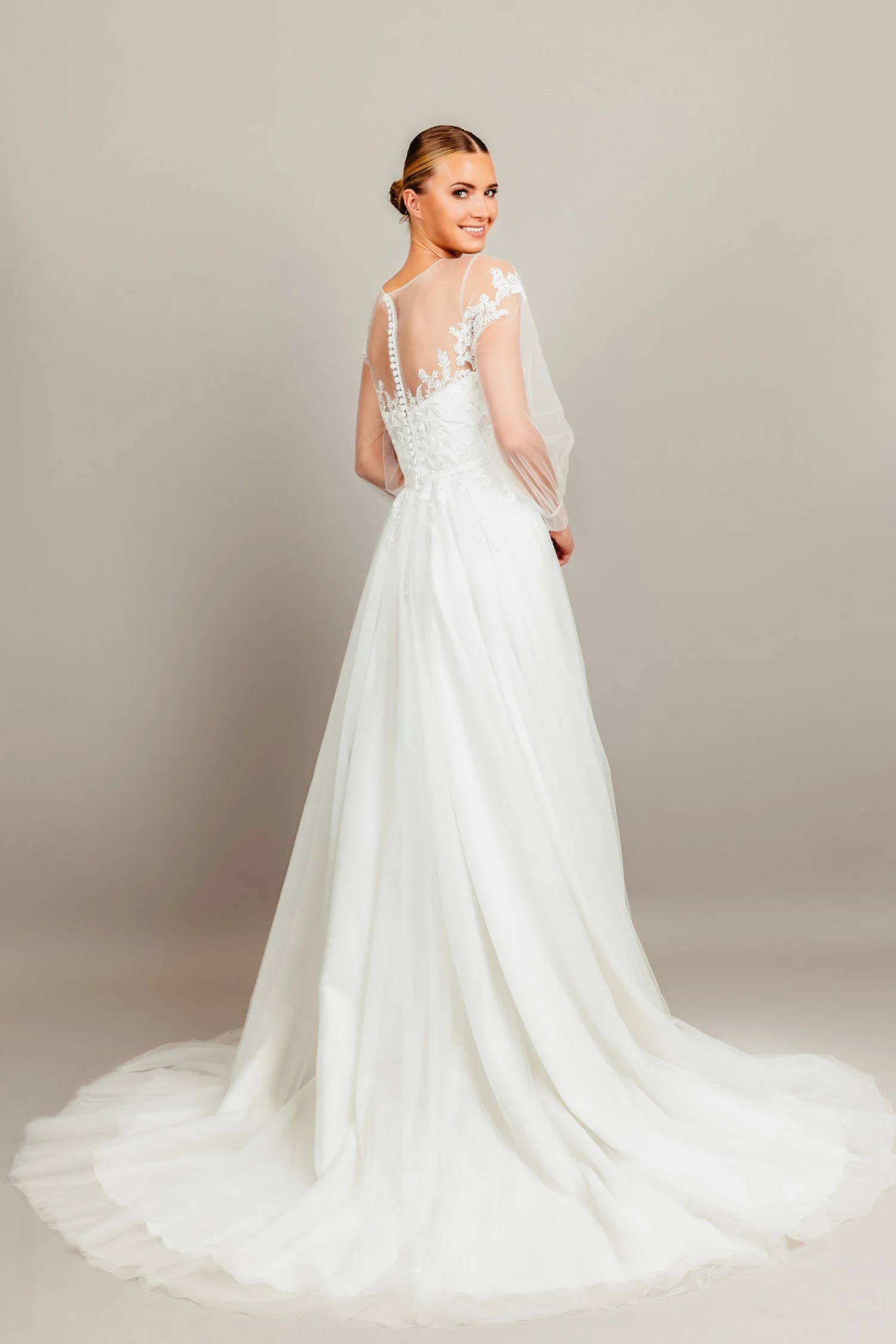 Seattle bridal shop Elite Dress Bridal; A line wedding dress