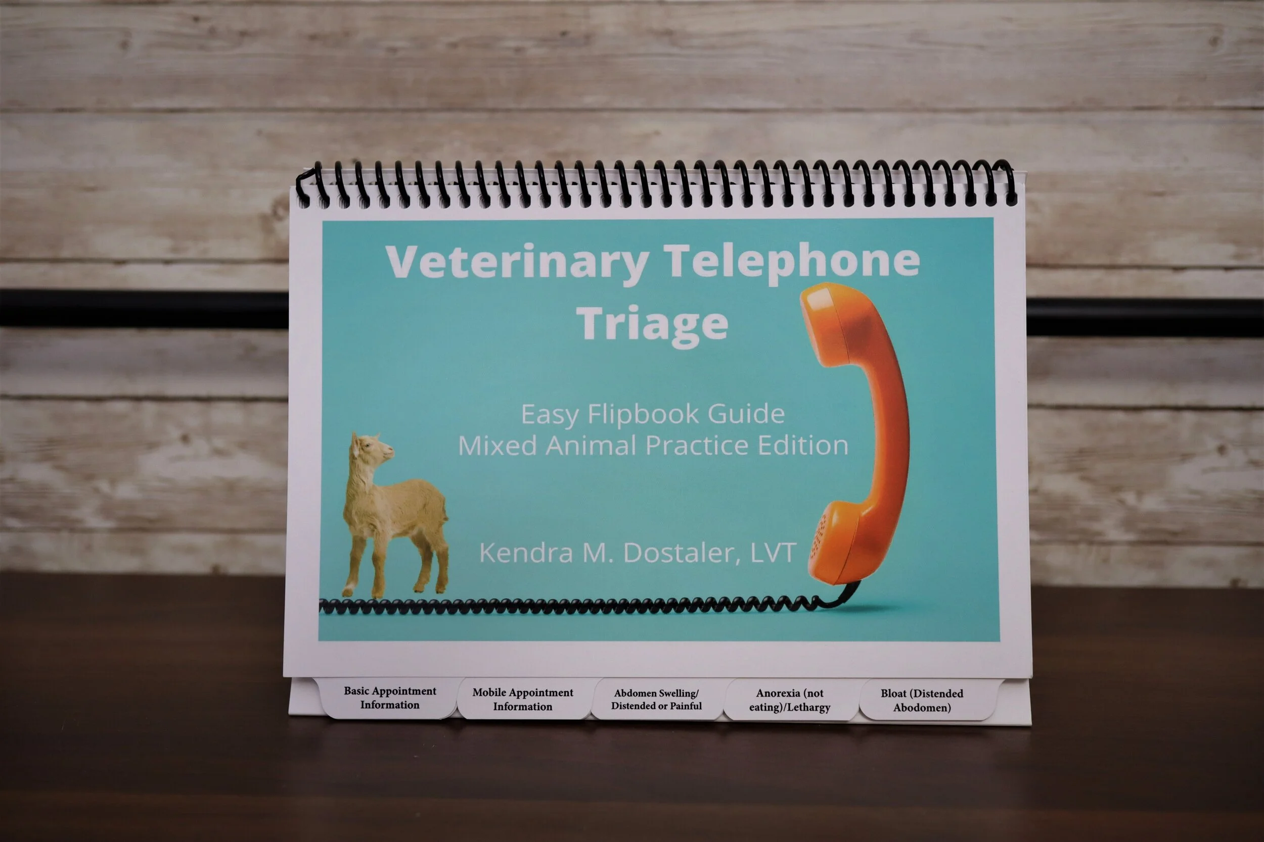 Veterinary Telephone Triage Flipbook — Kendra the Vet Tech