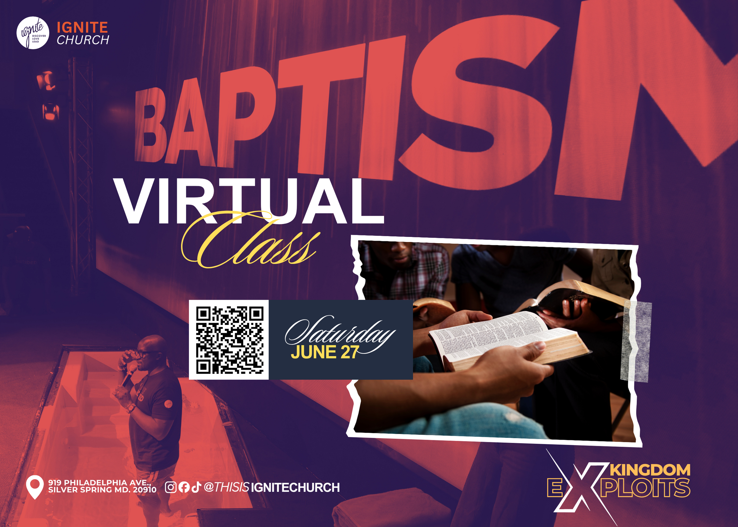 Image for baptism class