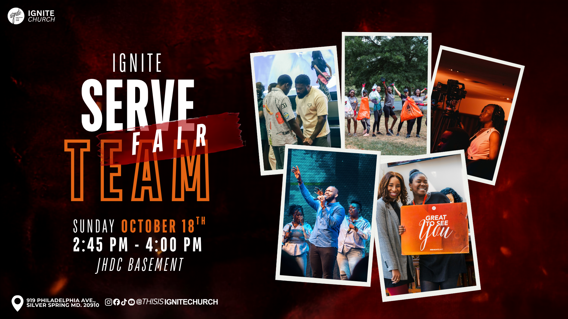 image for ignite serve team fair