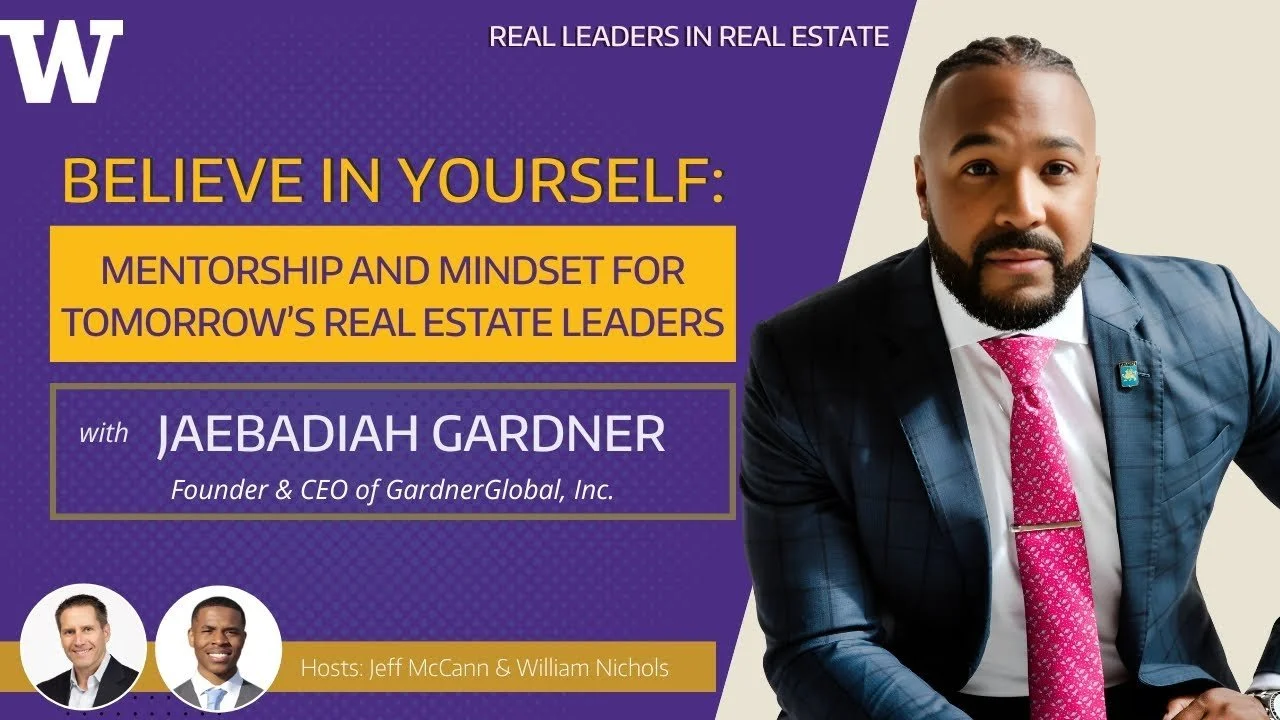 Believe in Yourself: Jaebadiah Gardner on Mentorship, Mindset & Community-Driven Development