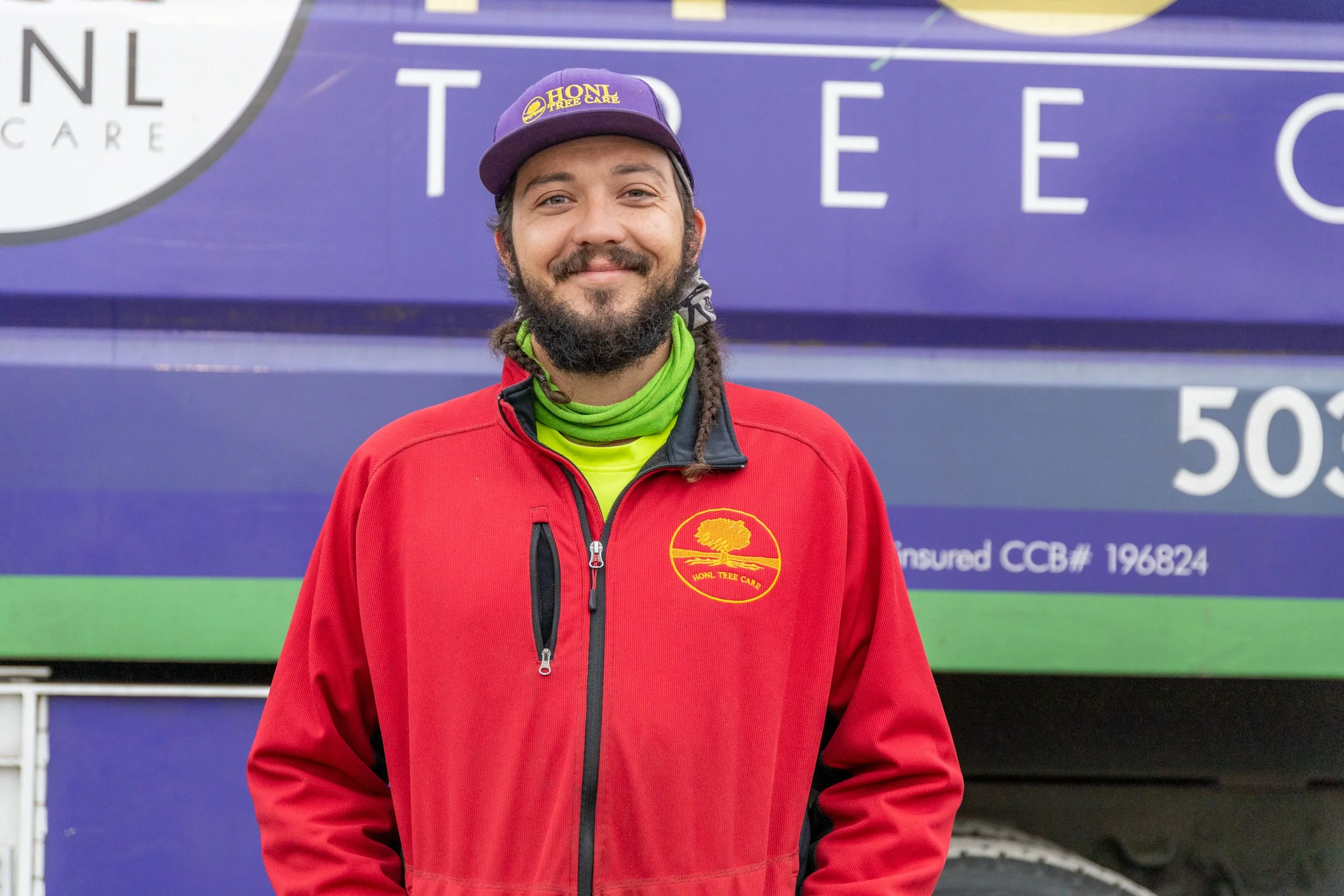 Photo of Emil Kmetovic, Arborist with Honl Tree Care in Portland Oregon.