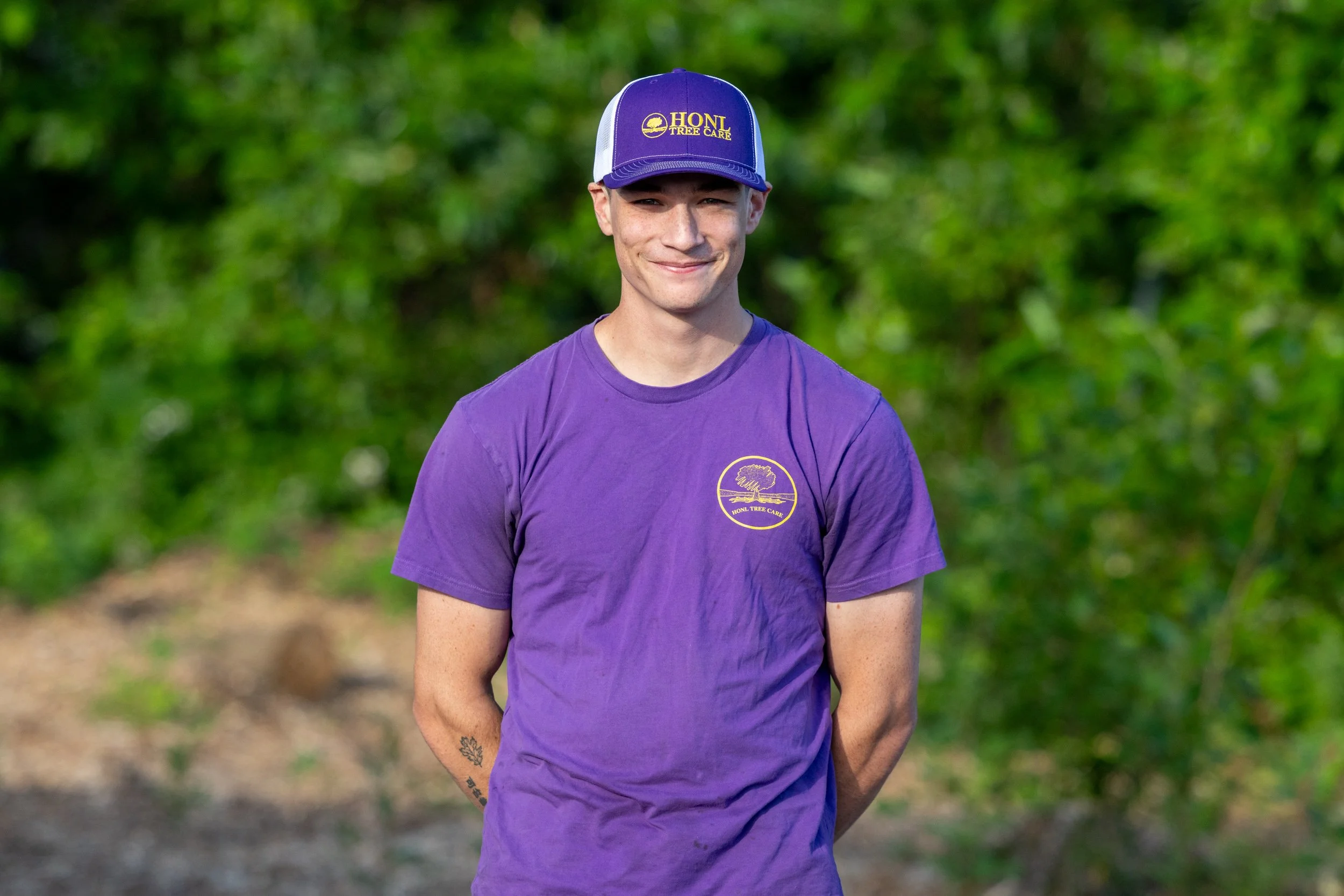 Photo of Adam Beach, ISA Certified Arborist (PD-3148A) with Honl Tree Care in Portland Oregon.