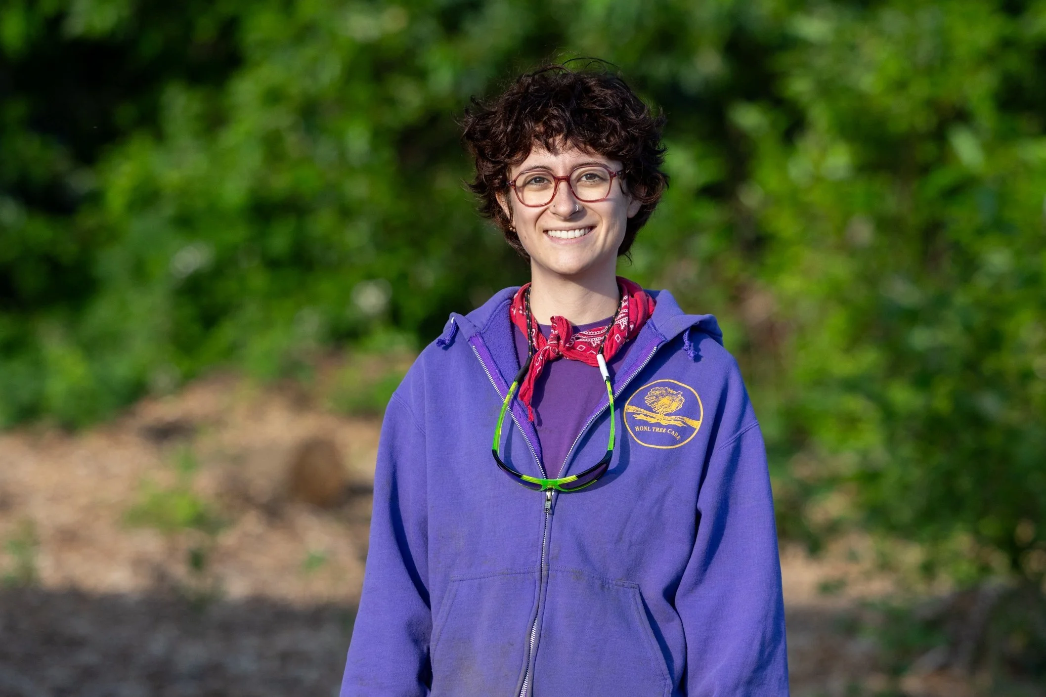 Photo of Janice Anderson, Arborist with Honl Tree Care in Portland Oregon.