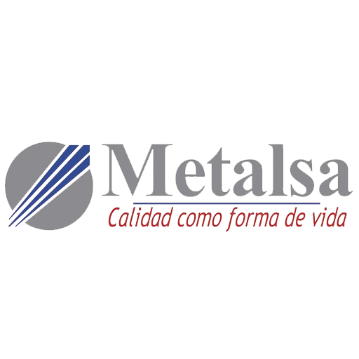 Metalsa logo with a circular design and the tagline 'Calidad como forma de vida' in red.