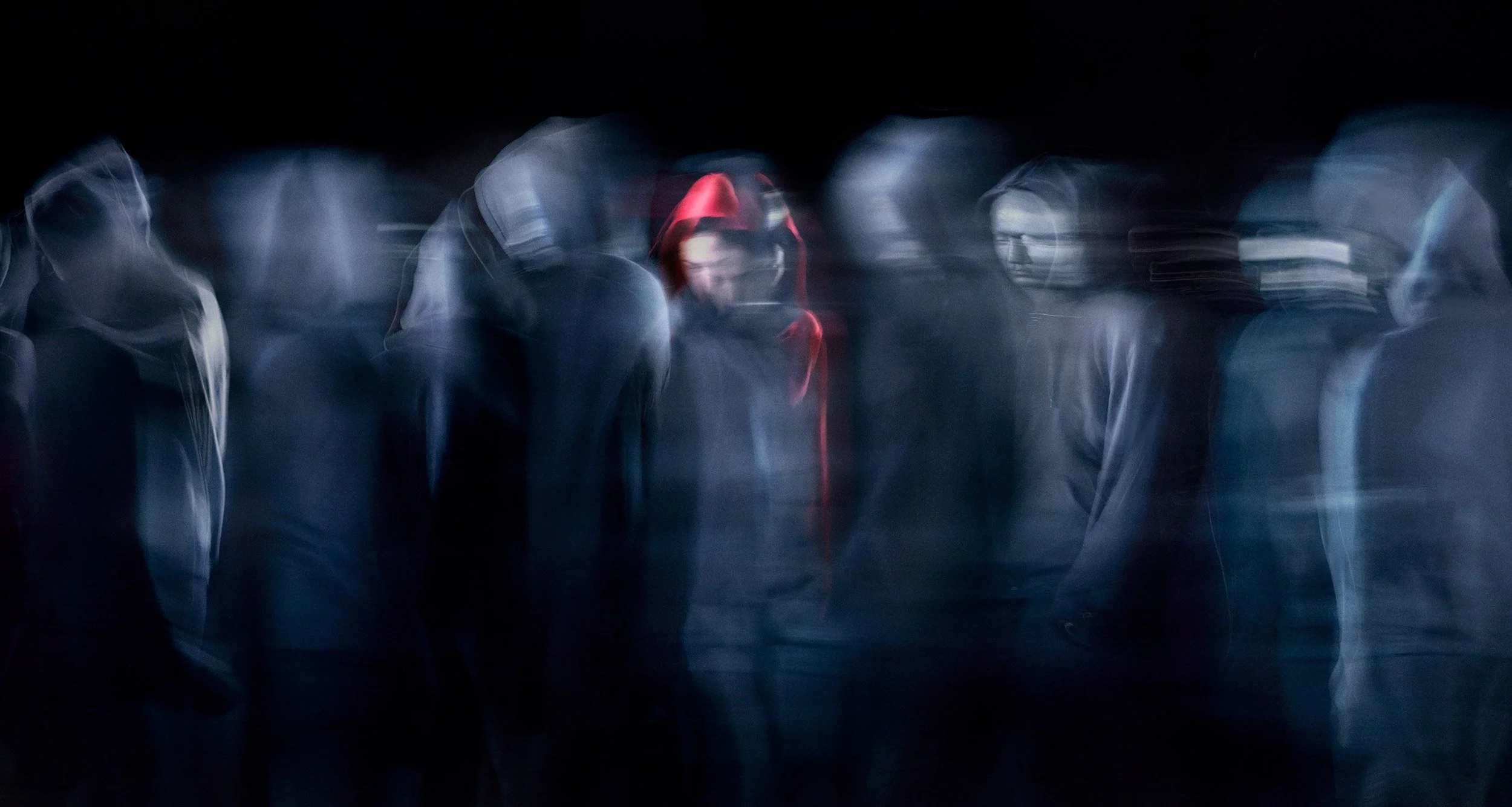 'Wraiths' from the series Disconnected and the exhibiton 'Isolations' by  Sydney photographer David.A.Knight ©