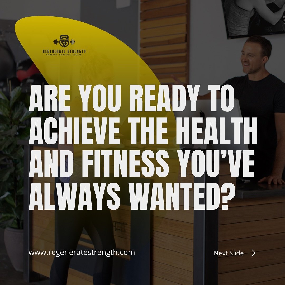 Hey, have you been struggling to get your fitness on track? Maybe you&rsquo;ve tried, but it feels like nothing&rsquo;s working? I get it, it&rsquo;s frustrating.

That&rsquo;s why I&rsquo;m here. At Regenerate Strength, I&rsquo;ll help you create a 