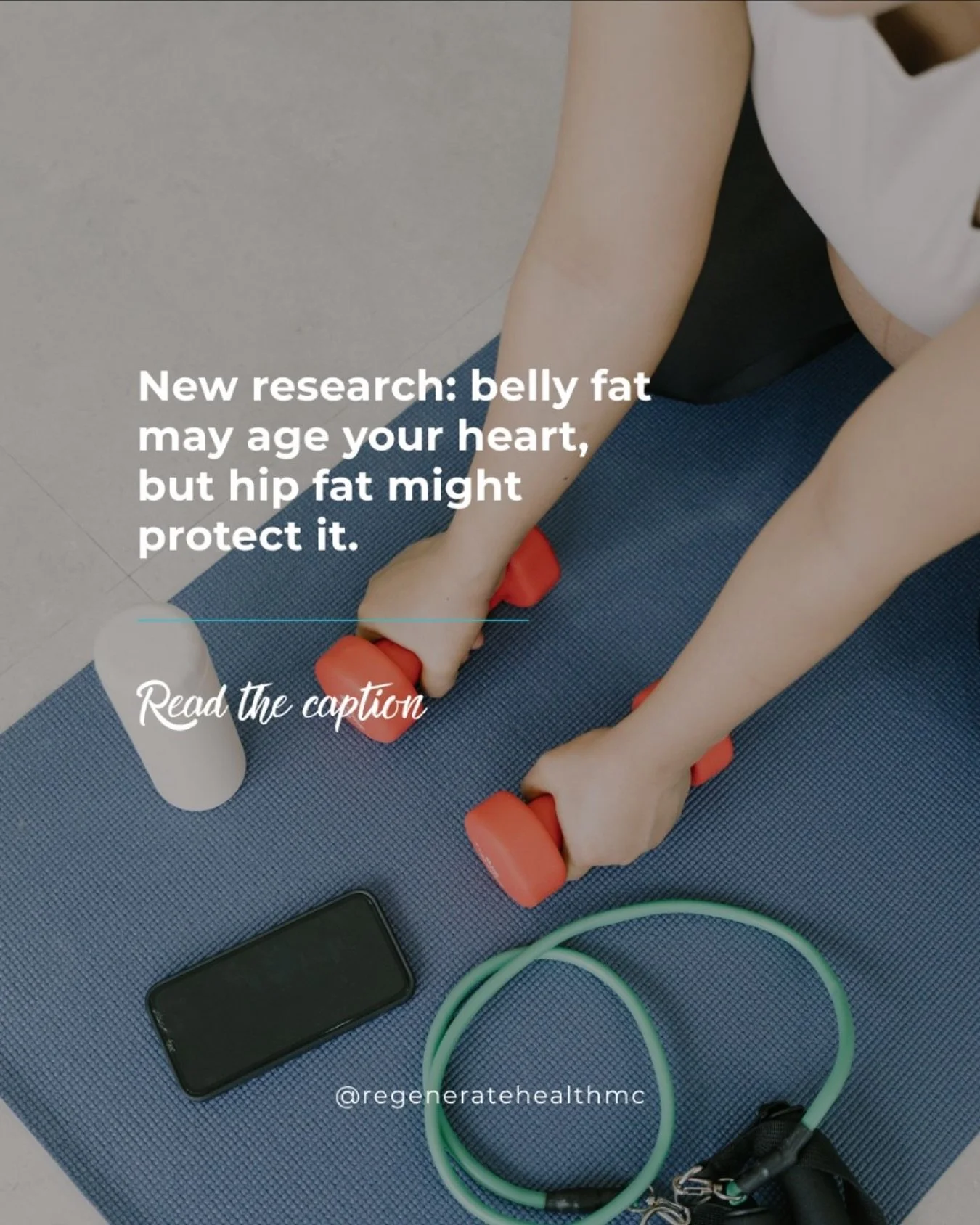 This study used AI and body imaging to compare fat distribution to cardiovascular health.

They found that &ldquo;belly&rdquo; fat was linked to:

✔️ Inflammation
✔️ Arterial stiffness
✔️ Risk of cardiovascular disease

And by &ldquo;belly&rdquo; fat