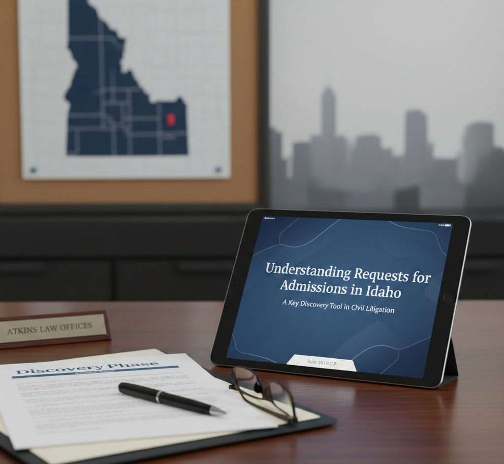 Understanding Requests for Admissions in Idaho: A Key Discovery Tool in Civil Litigation