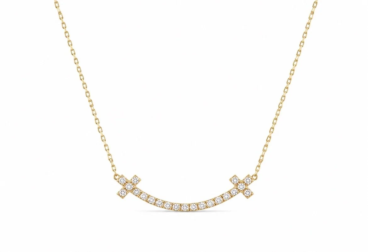 Diamond Smile Necklace