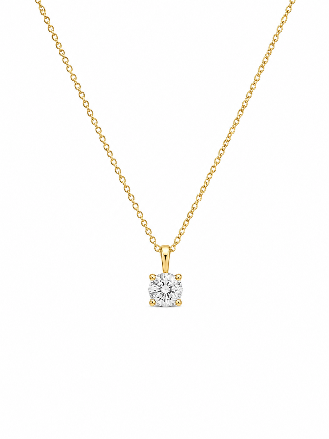 Solitaire diamond chain