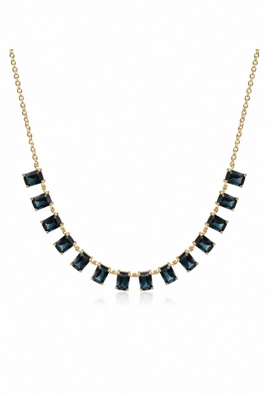 London Blue Topaz Necklace