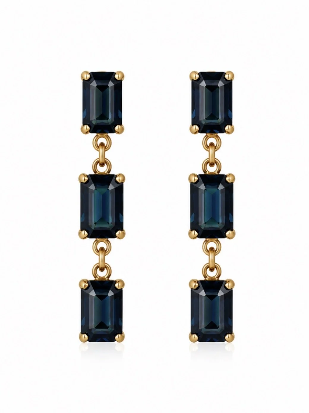London Blue Topaz Post Earrings