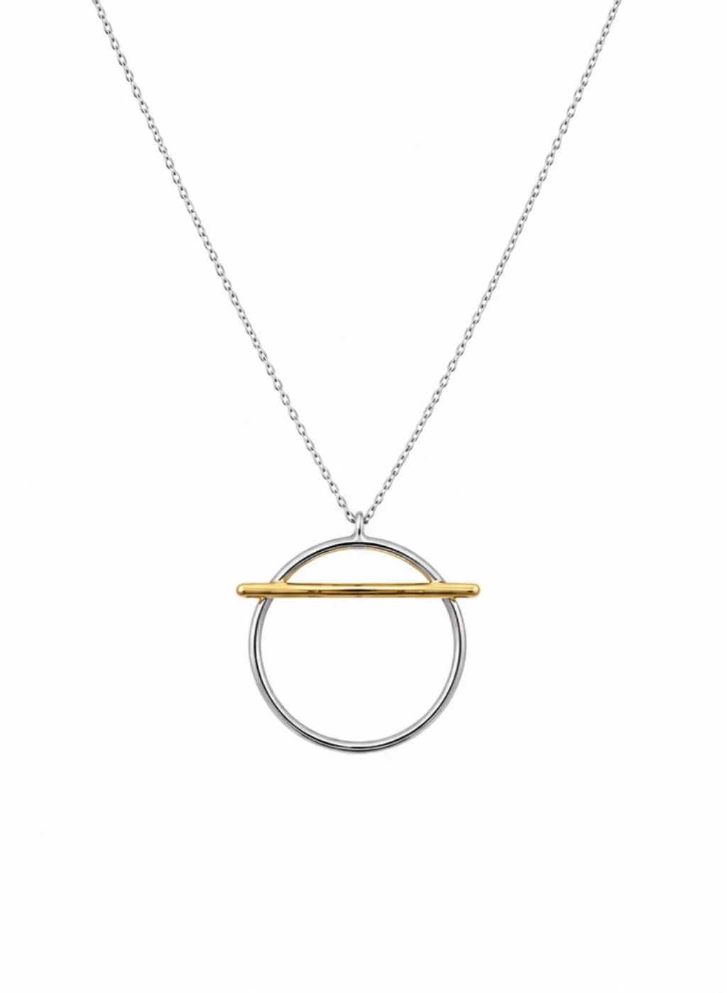 Minimalist Circle Necklace