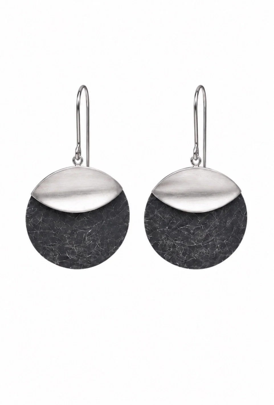 Silver Moon Earrings