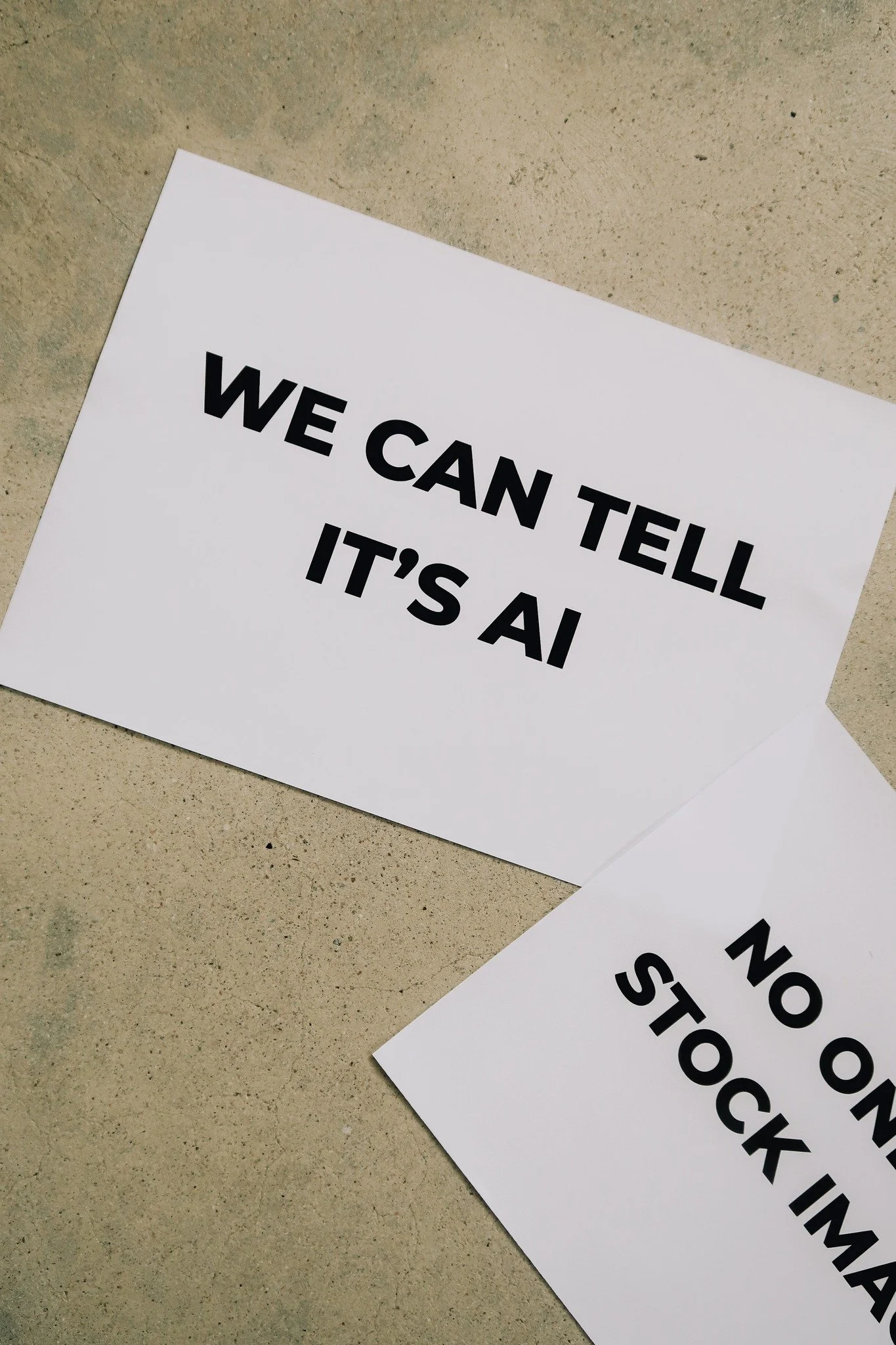 No, really, we can.
Don’t believe me? Neil Patel tracked AI content creation, and the results were clear. 
"Human-generated content had 5.44X more traffic than the AI-generated content on a monthly basis.” (Source: https://lnkd.in/