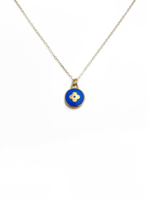 LOUIS VUITTON LOGO MONOGRAM NECKLACE – Victoria Luxe Reworked