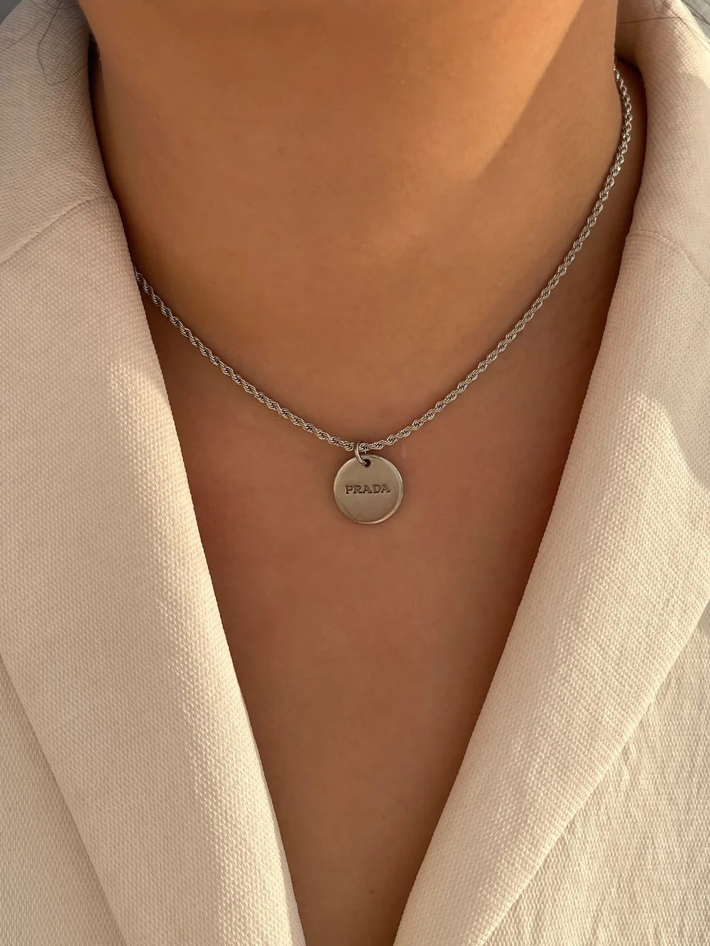 Necklace prada sale