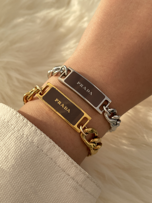 Repurposed Stylish Louis Vuitton bracelet - Dreamized