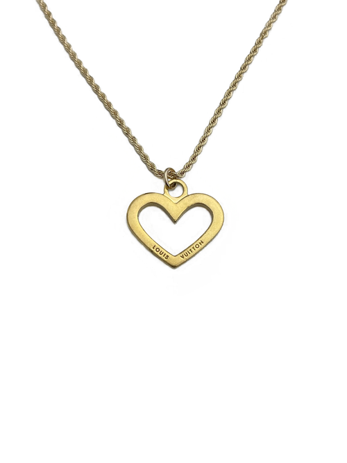 Louis Vuitton LV Heart Pendant Necklace