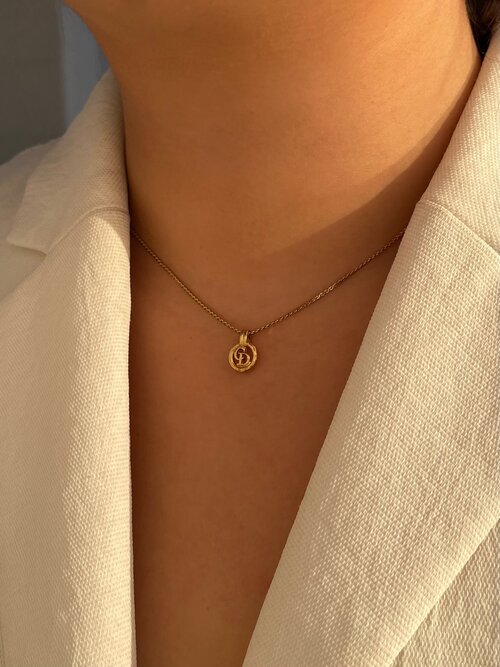 Repurposed Mini Louis Vuitton Necklace - Dreamized
