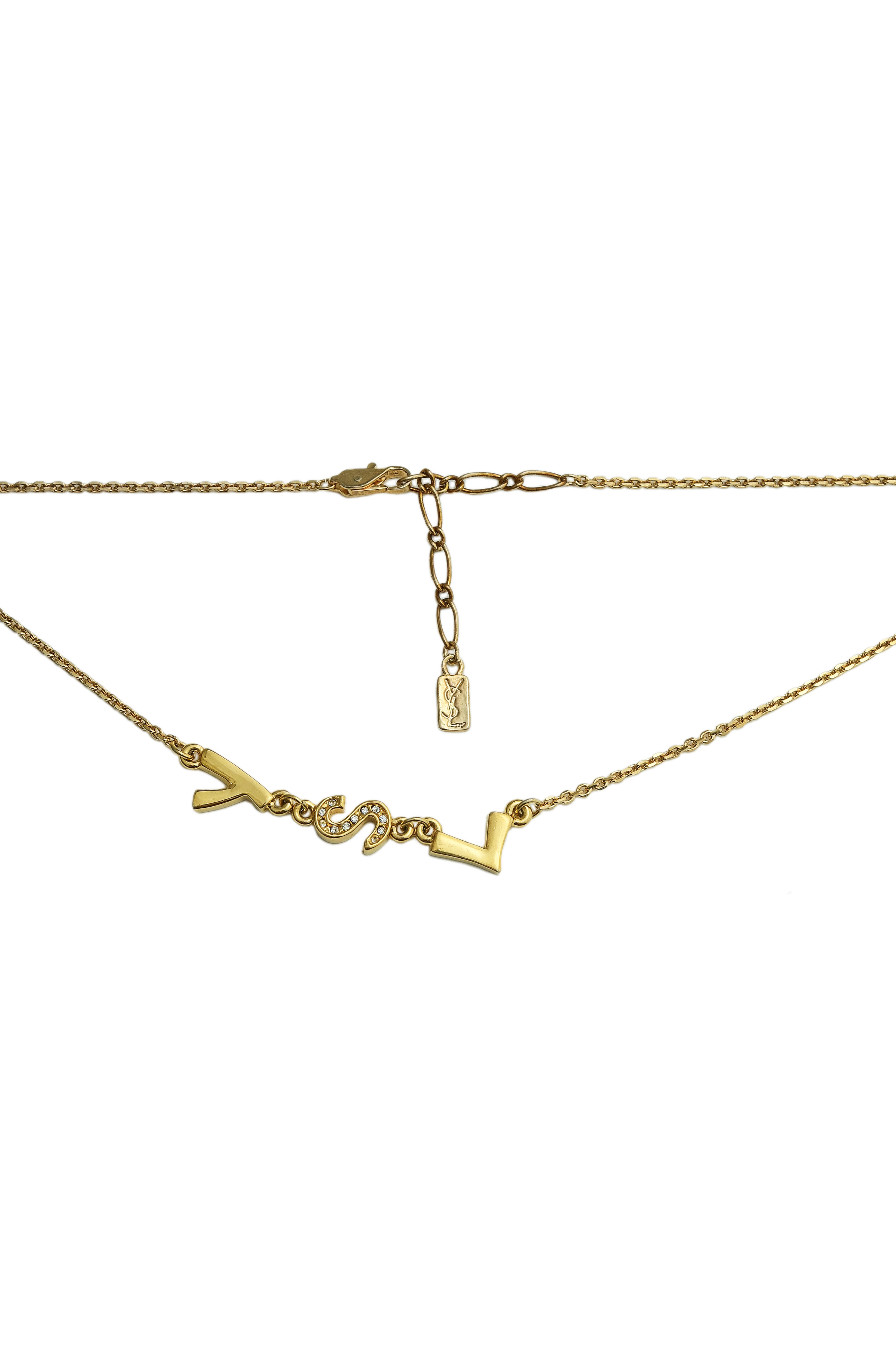 ysl vintage spellout crystal necklace wbg.png