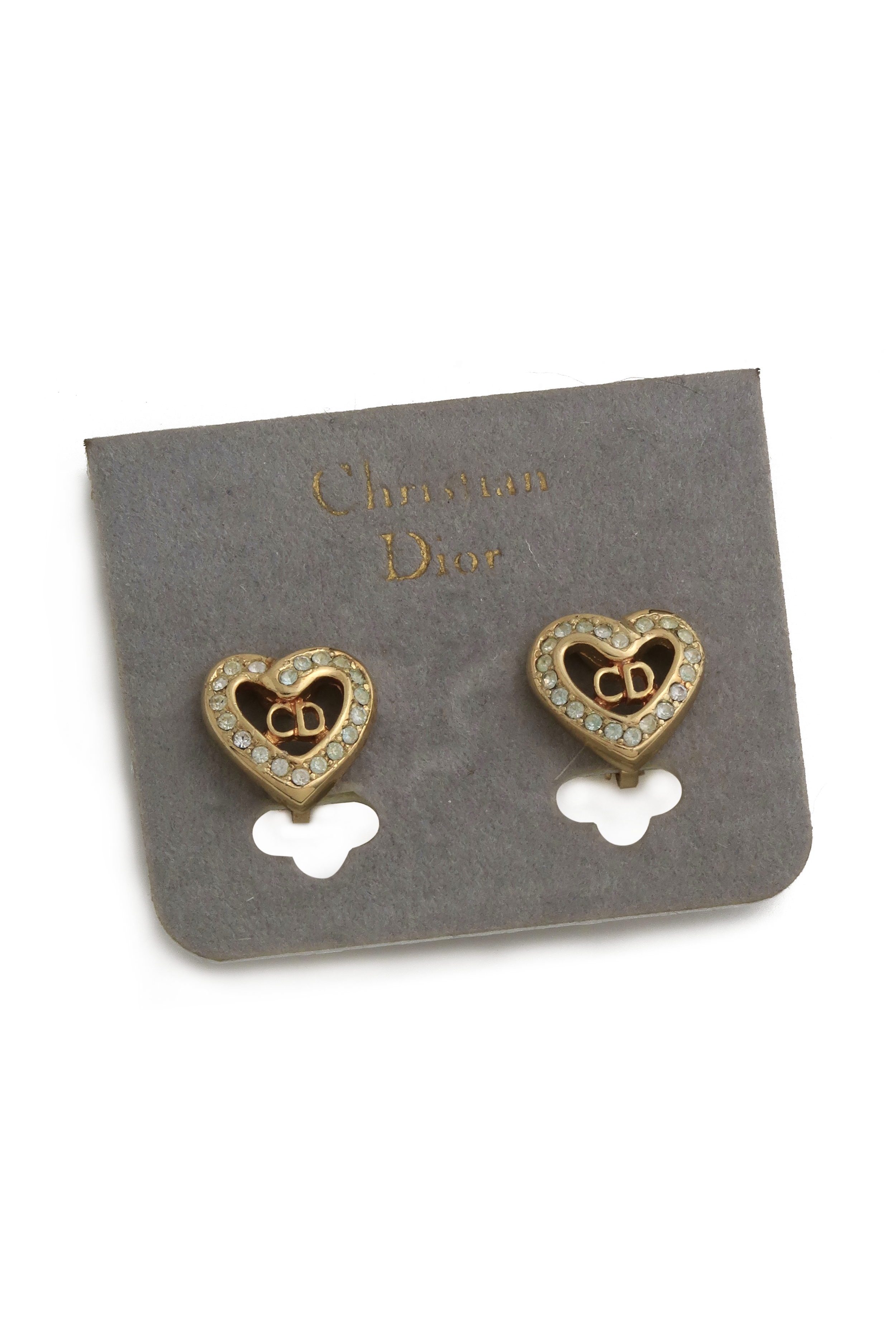 dior vintage crystal heart clip on earrings wbg.png