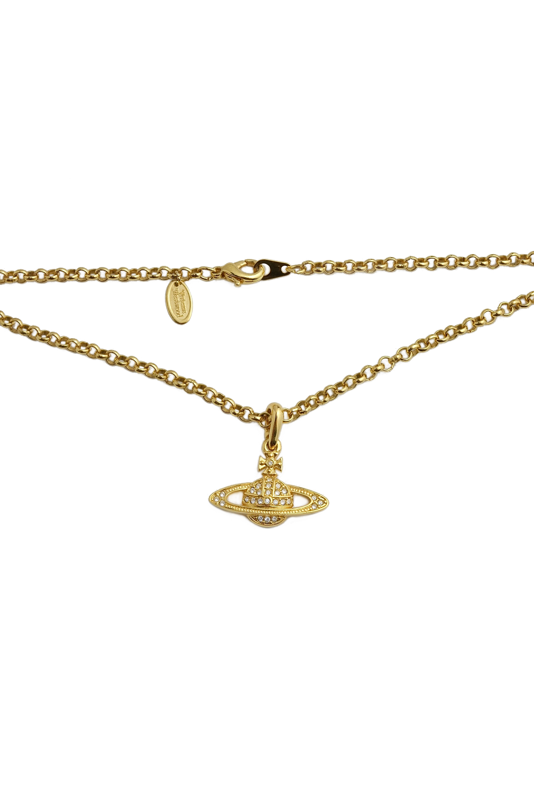 Authentic Vintage Vivienne Westwood Gold Orb Necklace