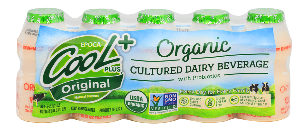 Cool Plus Probiotic Cultured Dairy Beverage — Win Soon, Inc. DBA EPOCA