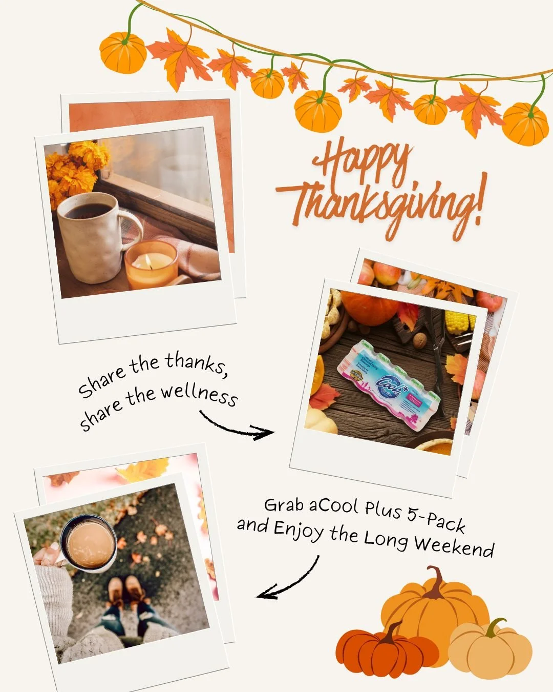 Wishing you a healthy &amp; Happy Thanksgiving &mdash; with love from Cool Plus. 🧡

 #tasty #lunchtime #instafood #costco #yummy #Thanksgiving
