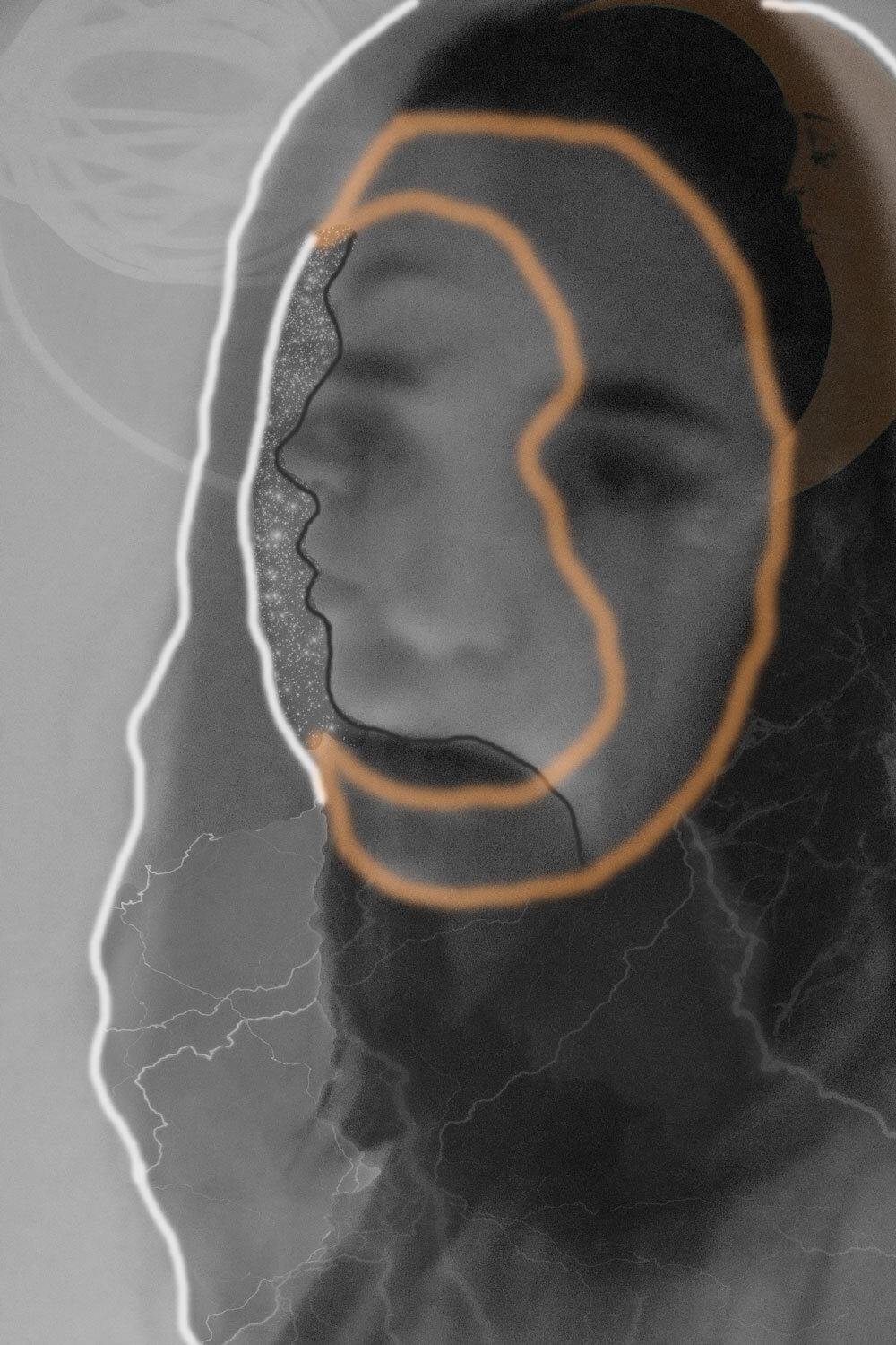 ESMÉ HAZEL WAYBRANT, 3RD YEAR, MYSELF GOLD, PHOTO COLLAGE, 2020
