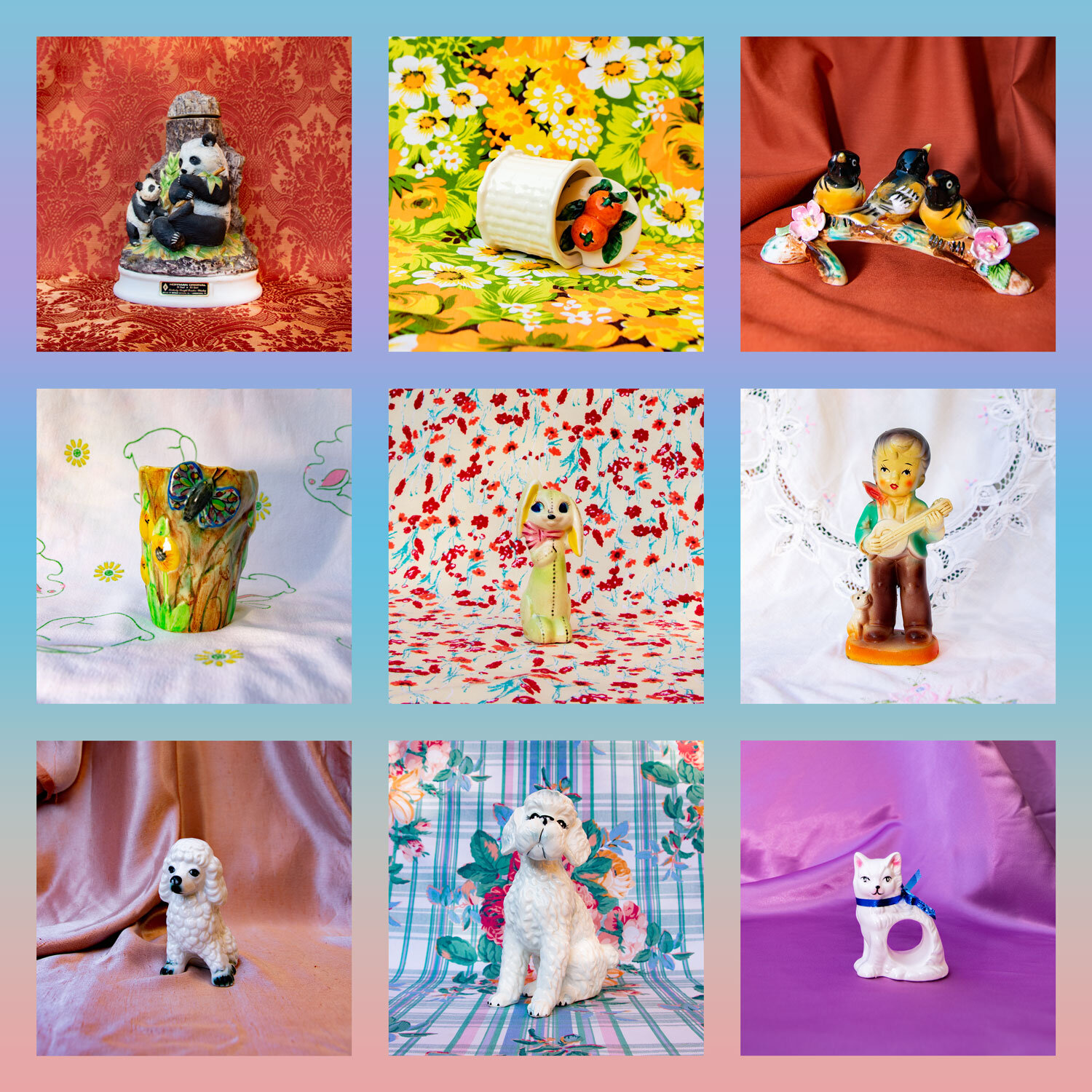 ESMÉ WAYBRANT, 3RD YEAR, I DREAM IN KITSCH, PHOTO TYPOLOGY, 2020