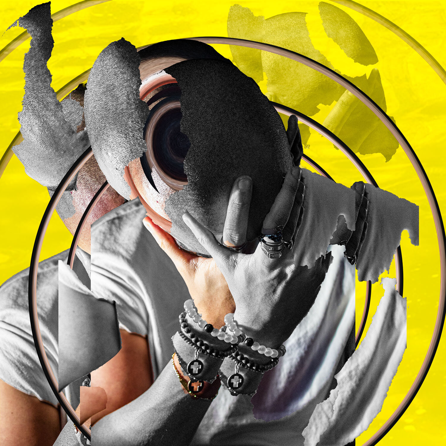 ZACHARY SCOLA-ALLISON, 3RD YEAR, SELF MEDICINE: NORTH, EAST, SOUTH, WEST, PHOTO COLLAGE, 2020