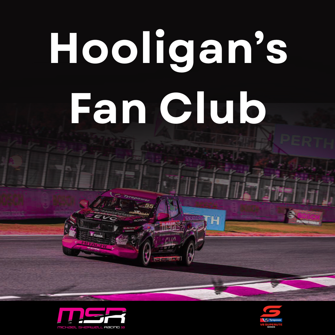 Machine Hooligan Hooligan's Fan Club — Michael Sherwell Racing